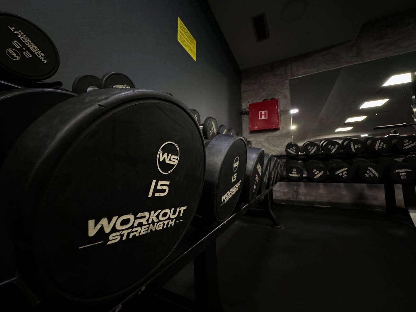 Bučice Workout Strength na stalku